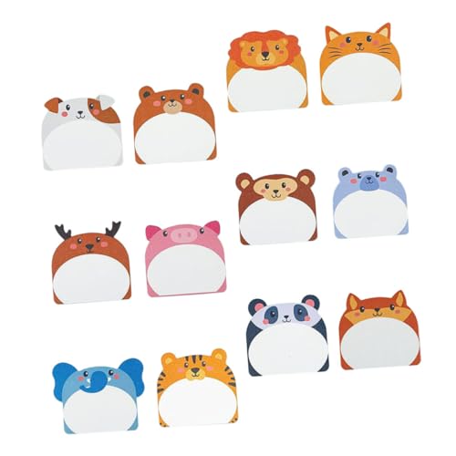 Hemobllo 1Satz Teiliges Selbstklebende Notizblöcke mit Niedlichen Tiermotiven Kawaii Haftnotizen für Schule Büro und Zuhause Dekorative Notizzettel Vielseitig Einsetzbar Hemobllo 1Satz Teiliges Selbstklebende Notizblöcke mit Niedlichen Tiermotiven Kawaii Haftnotizen für Schule Büro und Zuhause Dekorative Notizzettel Vielseitig Einsetzbar von Hemobllo