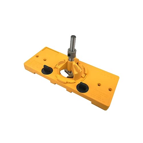 Hemobllo 1Stücke Scharnierbohrer Set für Präzise Bohrungen Türscharnier Locherweiterungsbohrer für Exakte Positionierung für DIY und Profis Gelb Hemobllo 1Stücke Scharnierbohrer Set für Präzise Bohrungen Türscharnier Locherweiterungsbohrer für Exakte Positionierung für DIY und Profis Gelb von Hemobllo