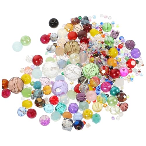 Hemobllo 1Tasche DIY Glasperlen Abstandsperlen für Schmuckherstellung Kleine Perlen für Armbänder und Halsketten Glatte Oberfläche für Bastelprojekte Hemobllo 1Tasche DIY Glasperlen Abstandsperlen für Schmuckherstellung Kleine Perlen für Armbänder und Halsketten Glatte Oberfläche für Bastelprojekte von Hemobllo