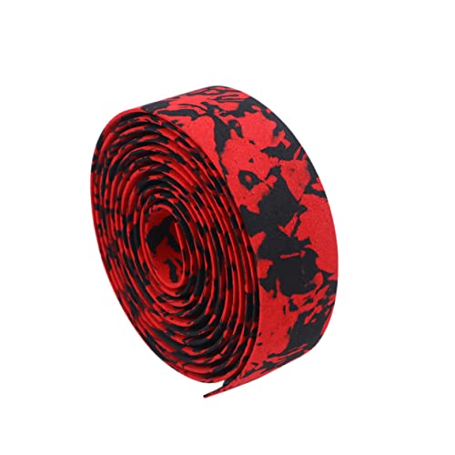 Hemobllo 2 Paare Lenkerband trainieren lederbänder ledergurt farradlenker fahrradlenker fahrrad accessories Schwarz Lenkerbandage für Fahrradgriffband Griffe Klebeband für Fahrrad rot Hemobllo 2 Paare Lenkerband trainieren lederbänder ledergurt farradlenker fahrradlenker fahrrad accessories Schwarz Lenkerbandage für Fahrradgriffband Griffe Klebeband für Fahrrad rot von Hemobllo