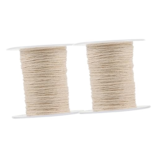 Hemobllo 2 Rollen Baumwoll Kerzendocht Umweltfreundlich Rauchfrei Langlebig Dochtseil für DIY Kerzenherstellung Kerzendochte Baumwolle Flexibel Zuschneidbar für Duft und Bastelkerzen Hemobllo 2 Rollen Baumwoll Kerzendocht Umweltfreundlich Rauchfrei Langlebig Dochtseil für DIY Kerzenherstellung Kerzendochte Baumwolle Flexibel Zuschneidbar für Duft und Bastelkerzen von Hemobllo