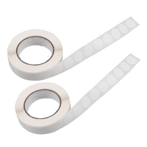 Hemobllo 2 Rollen Runde Punktetiketten-aufkleber – Farbcodierungs-klebeetiketten Für Die Organisation Und Markierung Im Klassenzimmer, Büro, Zuhause Und Geschäft, 13 Mm von Hemobllo