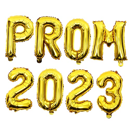 Hemobllo 2 Sätze 2023 dekorative Luftballons Rosa Minze Ballons Diplom-Ballon aufdecken Hi Klasse für Abschlussdekorationen dekorative raumluftballons Aluminiumfolie Golden von Hemobllo