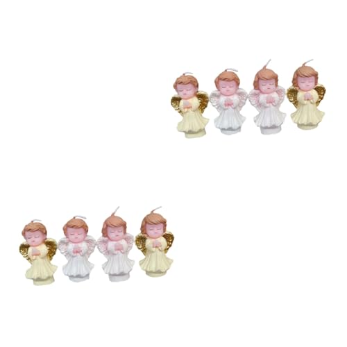 Hemobllo 2 Sätze Kerze Geburtstagsparty Zubehör Kuchen Babyparty Kerze Kerzen Für Zuhause Duftwachskerze Lustige Engel Geburtstagskerzen Dekoration Ästhetische Kerze Paraffin 4 Stück * 2 Hemobllo 2 Sätze Kerze Geburtstagsparty Zubehör Kuchen Babyparty Kerze Kerzen Für Zuhause Duftwachskerze Lustige Engel Geburtstagskerzen Dekoration Ästhetische Kerze Paraffin 4 Stück * 2 von Hemobllo