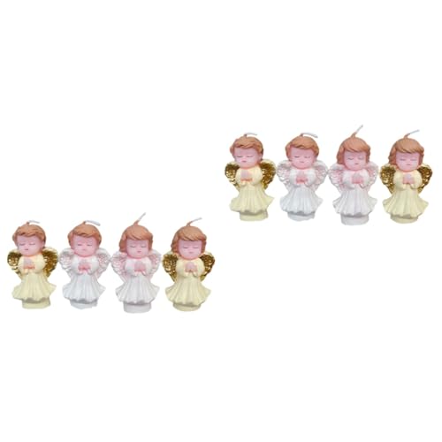Hemobllo 2 Sätze Kleine Engel Kerze Kuchen Geburtstagsfeier Kleine Engelfiguren Party Geburtstagstorte Dekorationen Sterne Geburtstagskerzen Babys Paraffin 4 Stück * 2 Hemobllo 2 Sätze Kleine Engel Kerze Kuchen Geburtstagsfeier Kleine Engelfiguren Party Geburtstagstorte Dekorationen Sterne Geburtstagskerzen Babys Paraffin 4 Stück * 2 von Hemobllo