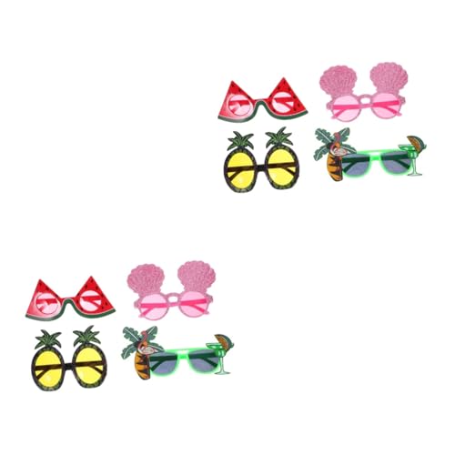 Hemobllo 2 Sätze Partybrille Party Sonnenbrille Lustig Tropische Sonnenbrille Luau Strand Sonnenbrille Sonnenbrillen-gastgeschenke Partyzubehör Kostümgläser Stk 4 Stück * 2 Hemobllo 2 Sätze Partybrille Party Sonnenbrille Lustig Tropische Sonnenbrille Luau Strand Sonnenbrille Sonnenbrillen-gastgeschenke Partyzubehör Kostümgläser Stk 4 Stück * 2 von Hemobllo