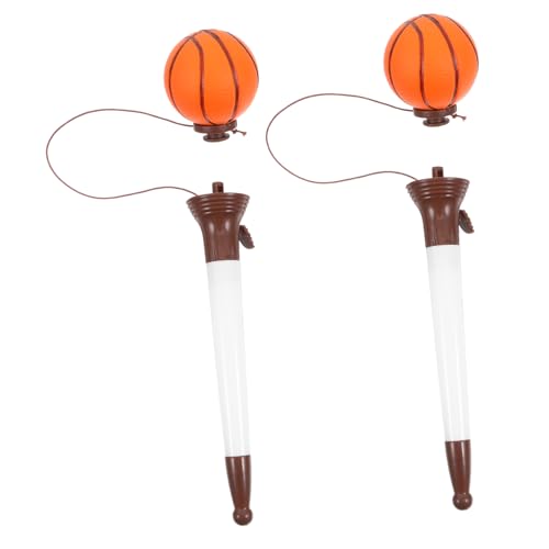 Hemobllo 2 Stück Basketball Design Kugelschreiber Kreative Tintenstifte Tragbare Schreibwerkzeuge für Schüler Multifunktionale Stressabbau Stifte Handliche Schul und Freizeitpens Hemobllo 2 Stück Basketball Design Kugelschreiber Kreative Tintenstifte Tragbare Schreibwerkzeuge für Schüler Multifunktionale Stressabbau Stifte Handliche Schul und Freizeitpens von Hemobllo