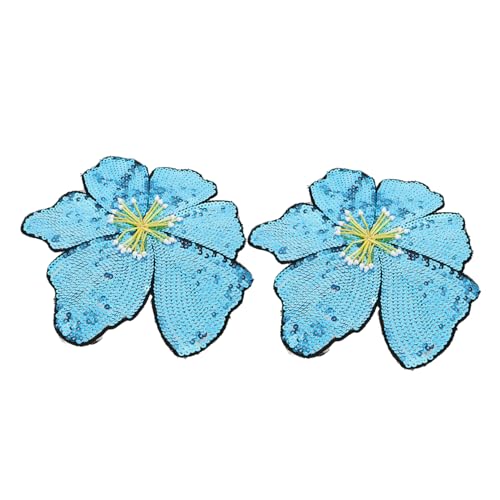Hemobllo 2 Stück Funkelnde Pailletten-blumen-stoffflicken: Für Bühnenkleidung, Leicht Zu Nähende Bestickte Applikationen Für Kleider, Hüte, Taschen Und Mehr Hemobllo 2 Stück Funkelnde Pailletten-blumen-stoffflicken: Für Bühnenkleidung, Leicht Zu Nähende Bestickte Applikationen Für Kleider, Hüte, Taschen Und Mehr von Hemobllo