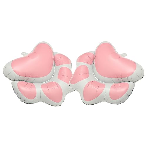 Hemobllo 2 Stück Hundepfote Ballon Hund 1. Geburtstagskind Welpe Dekorationen Hundeballons Party Ballongas luftballons Ballondekoration Ballon mit Hundepfoten-Aufdruck Aluminiumfolie Rosa Hemobllo 2 Stück Hundepfote Ballon Hund 1. Geburtstagskind Welpe Dekorationen Hundeballons Party Ballongas luftballons Ballondekoration Ballon mit Hundepfoten-Aufdruck Aluminiumfolie Rosa von Hemobllo