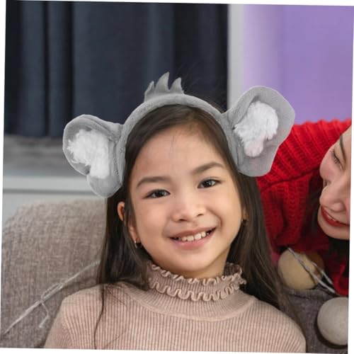 Hemobllo 2 Stück Koala-stirnband Stirnband Tierohrstirnband Stirnbänder Mit Tierohren Lustige Partykopfbedeckung Tierisches Haarband Plüsch-tier-stirnbänder Tierstirnband Grau Plüsch Hemobllo 2 Stück Koala-stirnband Stirnband Tierohrstirnband Stirnbänder Mit Tierohren Lustige Partykopfbedeckung Tierisches Haarband Plüsch-tier-stirnbänder Tierstirnband Grau Plüsch von Hemobllo