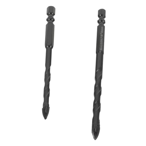 Hemobllo 2 Stück Kreuzgebiss dreieckbohrer schlagbohrer Dreiecksbohrer bohr fräsmaschine drill machine Fliesenbohrer Betonbohrer Bohrer aus Zement Glasbohrer aus Metall Mauerwerk Legierung Hemobllo 2 Stück Kreuzgebiss dreieckbohrer schlagbohrer Dreiecksbohrer bohr fräsmaschine drill machine Fliesenbohrer Betonbohrer Bohrer aus Zement Glasbohrer aus Metall Mauerwerk Legierung von Hemobllo