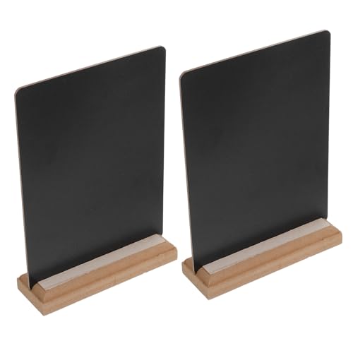 Hemobllo 2 Stück Mini-tafel Großes Tafelschild Kreidetafel Schild Kleine Kreidetafeln Kreidetafel Staffelei Zeichen Desktop-tafel Stehendes Tafelschild Tafelmenü Black Holz Hemobllo 2 Stück Mini-tafel Großes Tafelschild Kreidetafel Schild Kleine Kreidetafeln Kreidetafel Staffelei Zeichen Desktop-tafel Stehendes Tafelschild Tafelmenü Black Holz von Hemobllo