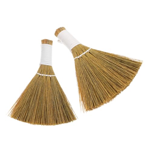 Hemobllo 2 Stück Miscanthus Kleiner Ginster Mini-schreibtischbesen Desktop-Pinsel Desktop-minibesen Handbesen Tragbarer Mini-Besen Handgeführte Tischkehrmaschine Khaki Hemobllo 2 Stück Miscanthus Kleiner Ginster Mini-schreibtischbesen Desktop-Pinsel Desktop-minibesen Handbesen Tragbarer Mini-Besen Handgeführte Tischkehrmaschine Khaki von Hemobllo