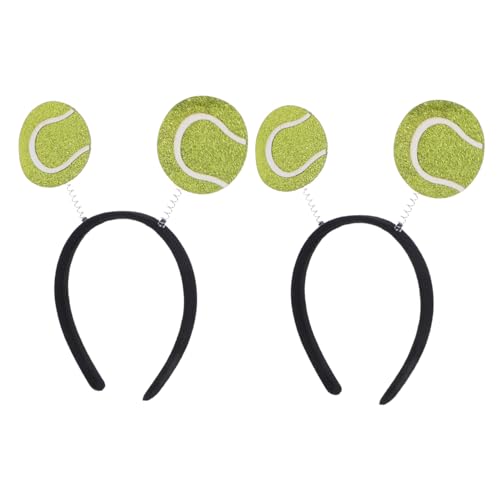Hemobllo 2 Stück Sportliches Tennis Stirnband Federleichtes Wiederverwendbares Haarband mit Kreativem Feder Design Bequemes Party Accessoire für Sportevents und Freizeit für Damen und von Hemobllo