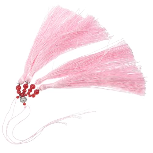 Hemobllo 2 Stück Tai-chi-schwertspitze Schlüsselanhänger Rote Quasten Zum Basteln Tischset Mit Quastendekor Taschenanhänger Mit Quaste Chinesischer Quastenanhänger Polyester Rosa Hemobllo 2 Stück Tai-chi-schwertspitze Schlüsselanhänger Rote Quasten Zum Basteln Tischset Mit Quastendekor Taschenanhänger Mit Quaste Chinesischer Quastenanhänger Polyester Rosa von Hemobllo