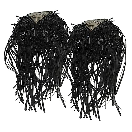 Hemobllo 2 Stück Teiliges Epaulet mit Quasten PU Leder Schulterklappen Leichte Strapazierfähige Schulterabzeichen für Jacken Blazer Festival und Alltagsdekoration Hemobllo 2 Stück Teiliges Epaulet mit Quasten PU Leder Schulterklappen Leichte Strapazierfähige Schulterabzeichen für Jacken Blazer Festival und Alltagsdekoration von Hemobllo