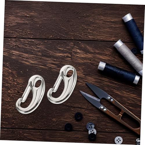 Hemobllo 2 Stück Teiliges Karabiner Polierter Snap Verschlussclip Robuster Schnellverschluss für DIY Modeketten Taschen Outdoor Schlüsselanhänger Vielseitig und Langlebig Hemobllo 2 Stück Teiliges Karabiner Polierter Snap Verschlussclip Robuster Schnellverschluss für DIY Modeketten Taschen Outdoor Schlüsselanhänger Vielseitig und Langlebig von Hemobllo