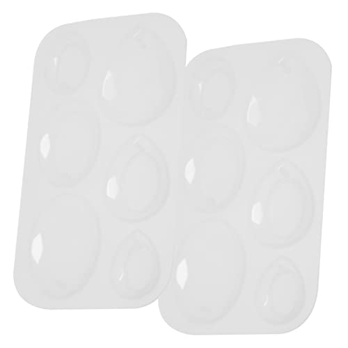 Hemobllo 2 Stück Teiliges Silikon Epoxidharz Gießform Tropfenförmiger Anhänger DIY Schmuckform für Halsketten Schlüsselanhänger Langlebig Flexibel Wiederverwendbar Glatte Oberfläche Hemobllo 2 Stück Teiliges Silikon Epoxidharz Gießform Tropfenförmiger Anhänger DIY Schmuckform für Halsketten Schlüsselanhänger Langlebig Flexibel Wiederverwendbar Glatte Oberfläche von Hemobllo