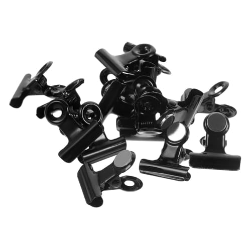 Hemobllo 20 Stück Magnetischer schwarzer Clip magnetischer Display-Clip Etikettenhalter-Clips Magnetischer Kleidungsclip Büroklammern aus Metall Heftklammern Edelstahl Black Hemobllo 20 Stück Magnetischer schwarzer Clip magnetischer Display-Clip Etikettenhalter-Clips Magnetischer Kleidungsclip Büroklammern aus Metall Heftklammern Edelstahl Black von Hemobllo