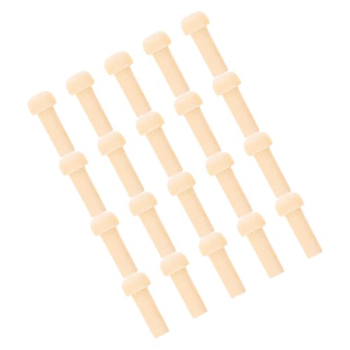 Hemobllo 20 Stück Teiliges Kleine Holzstifte aus Robustem Unbemalt und Glatt Langlebige DIY Holzperlen für Möbel Bastelprojekte und Spielzeugzubehör Vielseitige Holzakzente für Kreative Hemobllo 20 Stück Teiliges Kleine Holzstifte aus Robustem Unbemalt und Glatt Langlebige DIY Holzperlen für Möbel Bastelprojekte und Spielzeugzubehör Vielseitige Holzakzente für Kreative von Hemobllo