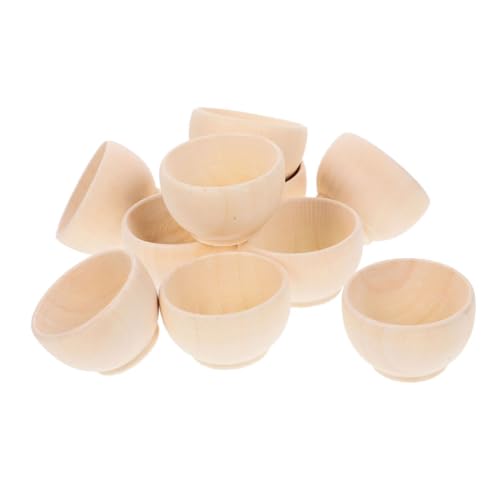 Hemobllo 20 Stück Teiliges Kleine Naturbelassene Holzschalen zum Bemalen Leichte DIY Bastelschalen aus Holz für Kreative Dekoration Handliche Schüssel für Kunstprojekte und Geschenkideen Hemobllo 20 Stück Teiliges Kleine Naturbelassene Holzschalen zum Bemalen Leichte DIY Bastelschalen aus Holz für Kreative Dekoration Handliche Schüssel für Kunstprojekte und Geschenkideen von Hemobllo