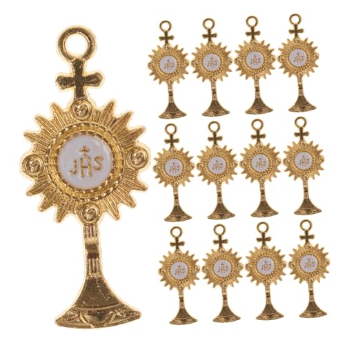 Hemobllo 20 Stück Teiliges Religiöses Party Holy Light Tortenstecker und Dekorationen Kirchliches Multifunktional als Kuchendeko Obstspieße und Festliche Accessoires für Glaubensfeiern Hemobllo 20 Stück Teiliges Religiöses Party Holy Light Tortenstecker und Dekorationen Kirchliches Multifunktional als Kuchendeko Obstspieße und Festliche Accessoires für Glaubensfeiern von Hemobllo