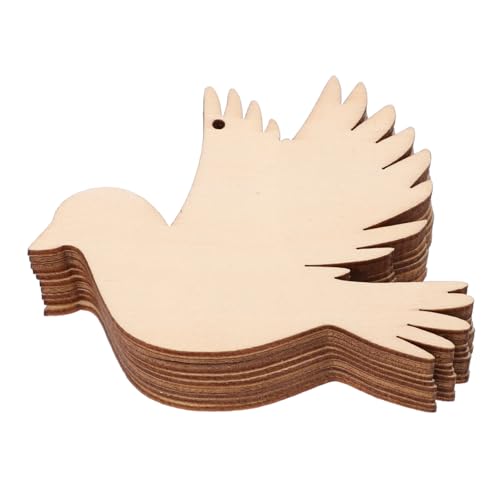 Hemobllo 20 Stück Teiliges Vogel Holzanhänger Naturbelassen mit Vorgebohrten Löchern und Juteband Unlackierte Holzvögel zum Bemalen für DIY Deko Hochzeit Geburtstag Weihnachten Hemobllo 20 Stück Teiliges Vogel Holzanhänger Naturbelassen mit Vorgebohrten Löchern und Juteband Unlackierte Holzvögel zum Bemalen für DIY Deko Hochzeit Geburtstag Weihnachten von Hemobllo