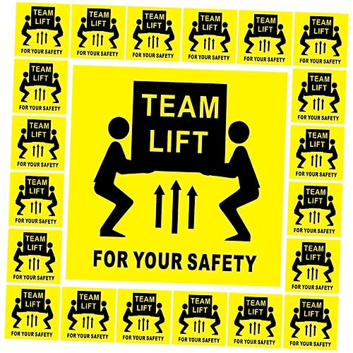 Hemobllo 200 Stück Team Lift Warnaufkleber Stark Haftend Versandetiketten für Schwere Lasten Sicherheitshinweis Aufkleber für Lager Hemobllo 200 Stück Team Lift Warnaufkleber Stark Haftend Versandetiketten für Schwere Lasten Sicherheitshinweis Aufkleber für Lager von Hemobllo
