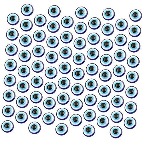 Hemobllo 200Stücke DIY Augen Perlen Flache Harzperlen Blau für Schmuckherstellung Bastelprojekte und Scrapbooking für und Party Dekoration Hemobllo 200Stücke DIY Augen Perlen Flache Harzperlen Blau für Schmuckherstellung Bastelprojekte und Scrapbooking für und Party Dekoration von Hemobllo