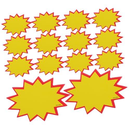 Hemobllo 200Stücke Preisetiketten Selbstklebend Wiederbeschreibbar für Verkaufsaktionen Supermärkte und Einzelhandel Transparentes Design für Sichtbarkeit von Hemobllo