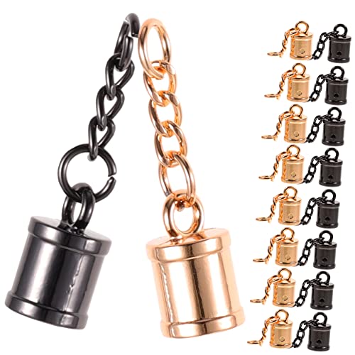 Hemobllo 20Stücke Quasten Endkappen Kabelstopper für DIY Schmuck für Armbänder und Mehr Langlebig und Sicher und Bunten Hemobllo 20Stücke Quasten Endkappen Kabelstopper für DIY Schmuck für Armbänder und Mehr Langlebig und Sicher und Bunten von Hemobllo