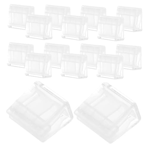 Hemobllo 20Stücke Transparente Push Clip Büroklammern Kleine Dokumenten Organizer für Schule Büro und Schreibwaren Effizient und Elegant Verbessert die Produktivität und Ordnung von Hemobllo