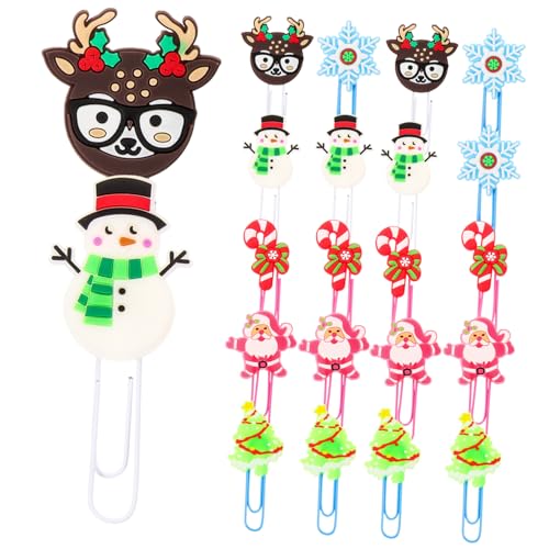 Hemobllo 24 Stück Teiliges Kleine Weihnachtsbaum Clip Lesezeichen Kreative Büroklammern für Niedliche Schreibwaren Geschenkidee zu Weihnachten Hemobllo 24 Stück Teiliges Kleine Weihnachtsbaum Clip Lesezeichen Kreative Büroklammern für Niedliche Schreibwaren Geschenkidee zu Weihnachten von Hemobllo