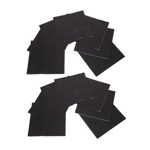 Hemobllo 25 Stück Mittagsserviette Servietten Für Geburtstagsfeiern Cocktailservietten Kosmetikservietten Servietten Zum Geburtstag Tischservietten Party -servietten Papier Schwarz von Hemobllo