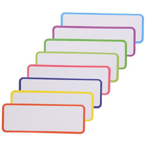 Hemobllo 27 Stück Teiliges Magnetisches Whiteboard Etiketten Set Abwischbare Farbige Kühlschrank Magnetlabels Wiederverwendbare Haftnotizen für Lager Klassenzimmer und Büro Dünn von Hemobllo