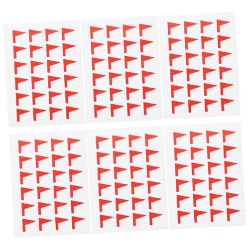 Hemobllo 288Stücke Selbstklebende Klassifizierungsaufkleber Kleine für DIY Markierungen Ablösbare Papieraufkleber für Zuhause und Büroorganisation von Hemobllo