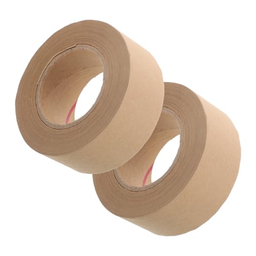 Hemobllo 2Rollen Wasseraktiviertes Rahmenband Wasserdichtes Klebeband für Aquarellmalerei Einrahmung und Dekoration von Kunstwerken und Bilderrahmen Hemobllo 2Rollen Wasseraktiviertes Rahmenband Wasserdichtes Klebeband für Aquarellmalerei Einrahmung und Dekoration von Kunstwerken und Bilderrahmen von Hemobllo