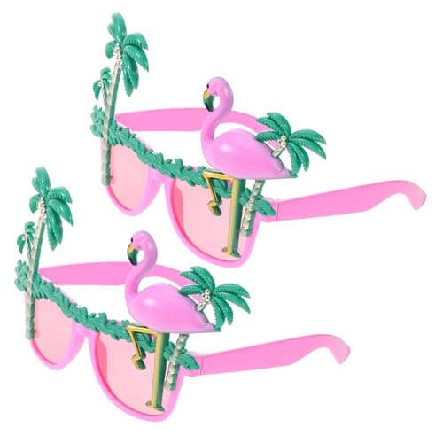 Hemobllo 2Stücke Flamingo Partybrillen mit Kokosnussbaum Design Lustige Hawaiianische Sonnenbrille für Party Dekoration Foto Requisiten für Sommerfeiern Karneval Hemobllo 2Stücke Flamingo Partybrillen mit Kokosnussbaum Design Lustige Hawaiianische Sonnenbrille für Party Dekoration Foto Requisiten für Sommerfeiern Karneval von Hemobllo