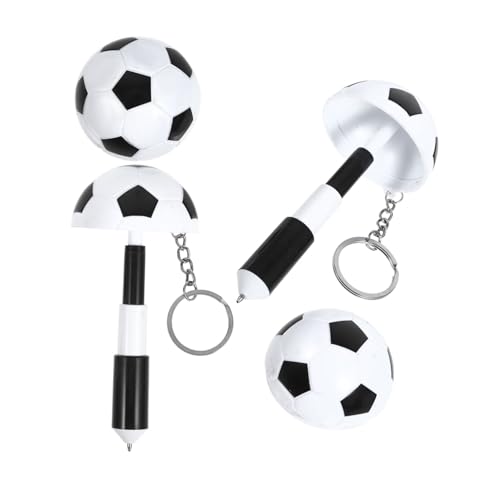Hemobllo 2Stücke Fußball Kugelschreiber mit Schlüsselanhänger für Studenten für Schule und Büro Immer und Vielseitig Einsetzbar Hemobllo 2Stücke Fußball Kugelschreiber mit Schlüsselanhänger für Studenten für Schule und Büro Immer und Vielseitig Einsetzbar von Hemobllo