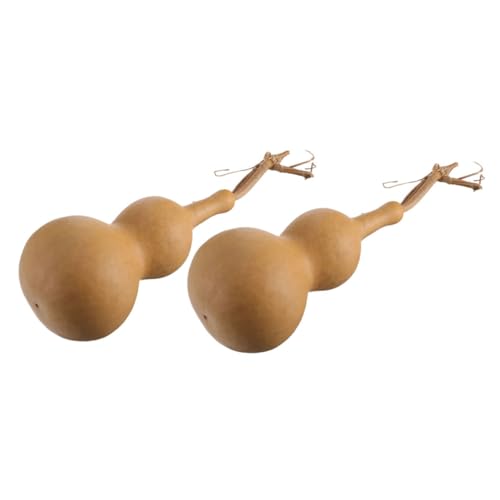 Hemobllo 2stücke Natürliche Gourd Tischdekoration Handgefertigte Ornamente Für Wohnzimmer Büro Und Studienräume Einzigartiger Stil Und Angenehme Haptik von Hemobllo