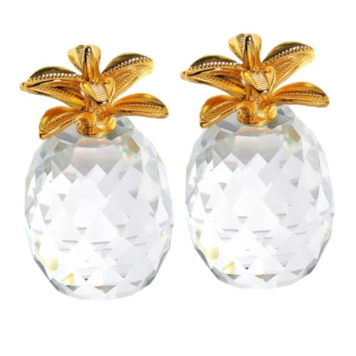 Hemobllo 2stücke Wasser Ananas Dekoration Minimalistischer Stil Tischornament Für Esszimmer Schlafzimmer Und Wohnzimmer Design Fruchtdeko von Hemobllo