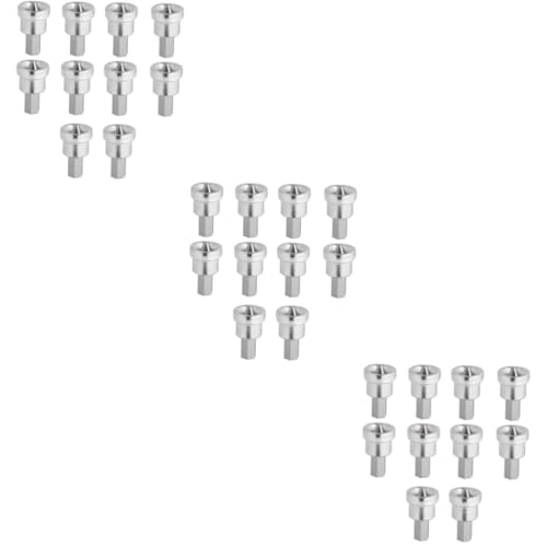 Hemobllo 3 Sätze Ph2-schraubendreherbits Schlüssel Bohrer Für Trockenbau Schraubendreher-bits Für Gipskartonplatten Trockenbauteile Silver 10 Stück * 3 von Hemobllo