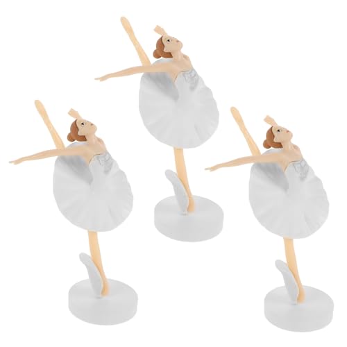 Hemobllo 3 Stück Kuchendekorationsverzierungen Ornamente Ballettröckchen Mädchen Party Girly Tortenaufsätze Für Geburtstage Topper Rosa Miniatur Dekorieren Von Balletttorten Figur Pvc Weiß Hemobllo 3 Stück Kuchendekorationsverzierungen Ornamente Ballettröckchen Mädchen Party Girly Tortenaufsätze Für Geburtstage Topper Rosa Miniatur Dekorieren Von Balletttorten Figur Pvc Weiß von Hemobllo
