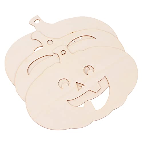 Hemobllo 3 Stück Teiliges Halloween Kürbis Holz Hohl Unbemalt Halbfertige DIY Holzornamente für Langlebige Leichte Holzscheiben zum Basteln und Dekorieren im Herbst Hemobllo 3 Stück Teiliges Halloween Kürbis Holz Hohl Unbemalt Halbfertige DIY Holzornamente für Langlebige Leichte Holzscheiben zum Basteln und Dekorieren im Herbst von Hemobllo