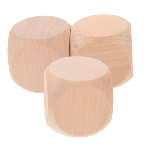 Hemobllo 3 Stück Teiliges Unvollendete Holz Würfel Quadratisch Blanko DIY Bastelwürfel für Spiele Familienaktivitäten Teenager Kreative Handwerksprojekte Hemobllo 3 Stück Teiliges Unvollendete Holz Würfel Quadratisch Blanko DIY Bastelwürfel für Spiele Familienaktivitäten Teenager Kreative Handwerksprojekte von Hemobllo