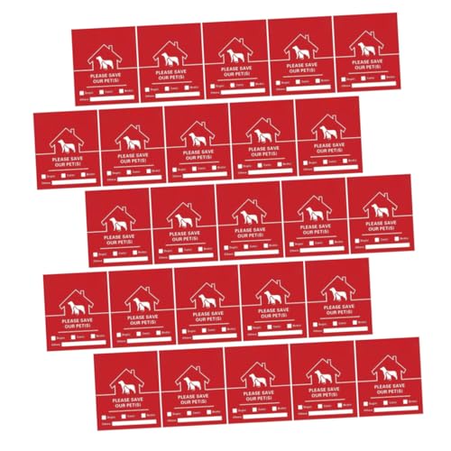 Hemobllo 30 Blatt Rettungsaufkleber Selbstklebend und für Fenster und Türen Notfall Hinweis für Feuerwehr und Einfache Anbringung und Entfernung Sicherheitswarnung für Haustierbesitzer Hemobllo 30 Blatt Rettungsaufkleber Selbstklebend und für Fenster und Türen Notfall Hinweis für Feuerwehr und Einfache Anbringung und Entfernung Sicherheitswarnung für Haustierbesitzer von Hemobllo