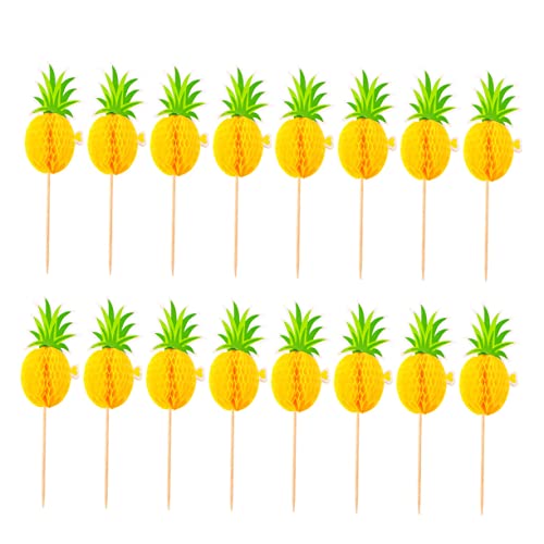Hemobllo 30 Stück Kuchendekorationseinsatz Festkuchen tropische Cupcake-Topper Party Du Hochzeitsdeko hawaiianische kuchendekorationen hawaii kuchen dekorationen Holz Yellow Hemobllo 30 Stück Kuchendekorationseinsatz Festkuchen tropische Cupcake-Topper Party Du Hochzeitsdeko hawaiianische kuchendekorationen hawaii kuchen dekorationen Holz Yellow von Hemobllo