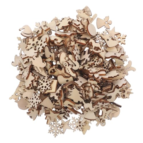 Hemobllo 300 Stück Weihnachts Holzanhänger zum Bemalen Kleine Unvollendete Holzfiguren für Christbaumschmuck DIY Bastelset für Weihnachtsbaum Fenster und Kamin Deko Stabile Holzstreuteile Hemobllo 300 Stück Weihnachts Holzanhänger zum Bemalen Kleine Unvollendete Holzfiguren für Christbaumschmuck DIY Bastelset für Weihnachtsbaum Fenster und Kamin Deko Stabile Holzstreuteile von Hemobllo