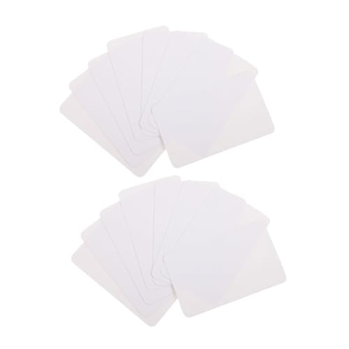Hemobllo 300Stücke Leere Karteikarten DIY Papierkarten Blanko Lernkarten für Kreative Bastelprojekte für Notizen Schule Büro und Persönliche Inspiration von Hemobllo