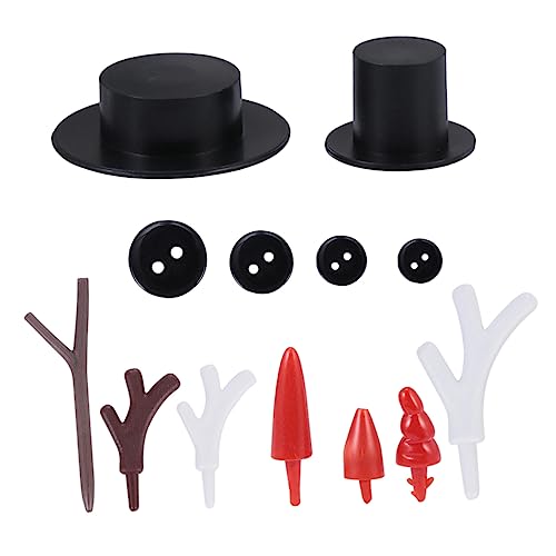 Hemobllo 302 Stück Teiliges DIY Schneemann Bastelset Weihnachten Outdoor Schneemann Zubehörset mit Bunten Kunststoffteilen Leichte Sichere und Langlebige Weihnachtsdeko zum Basteln für Hemobllo 302 Stück Teiliges DIY Schneemann Bastelset Weihnachten Outdoor Schneemann Zubehörset mit Bunten Kunststoffteilen Leichte Sichere und Langlebige Weihnachtsdeko zum Basteln für von Hemobllo